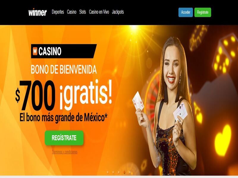 Winner MX y sus bonos de bienvenida y de $700