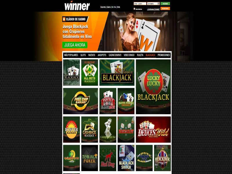 Winner casino en línea de México para el mundo