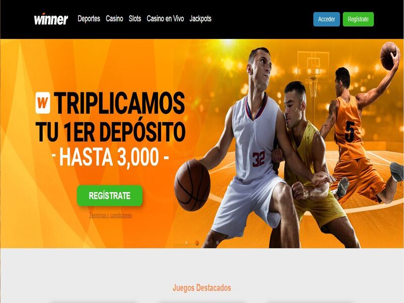 Apuestas y deportes en Winner MX