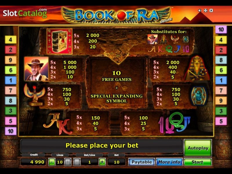 Baixe a versão Deluxe de Book of Ra